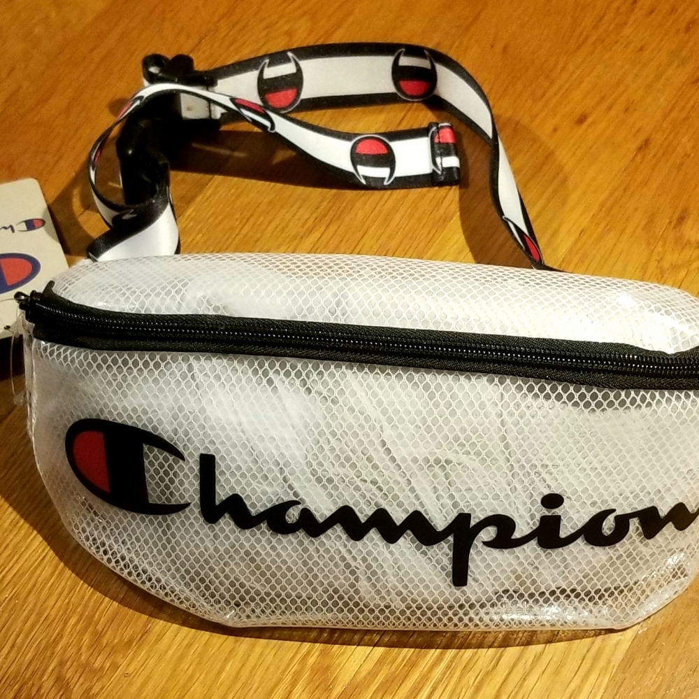 New Champion Transparent Fanny Pack!